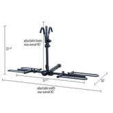 CL-BC-7845-2 Two Bike - Apex Tray-Style Hitch Bike Rack BC-7845-2__5 (1)
